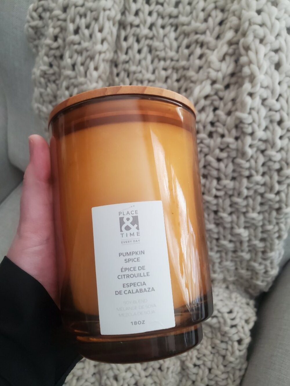 Time and Place pumpkin spice candle - Picture 3 of 3
